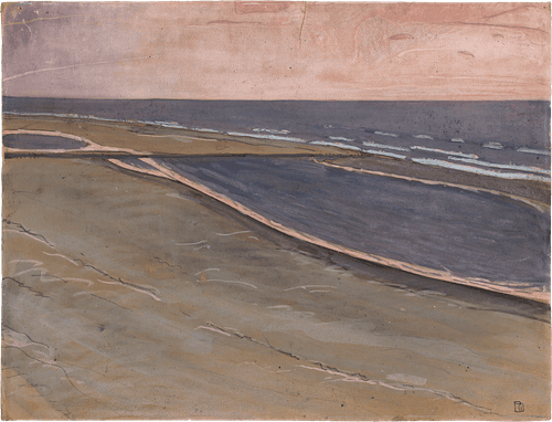 017c Meereslandschaft bei Wangerooge (Ebbe)