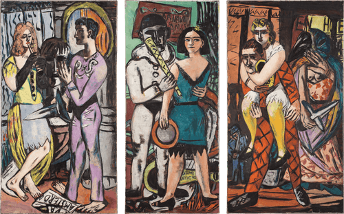 649 Karneval Triptychon